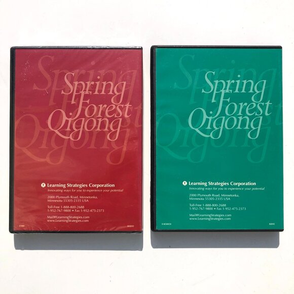 Spring Forest Qigong for Health by Chunyi Lin CD DVD Book Set Lot Meditation - Picture 12 of 15
